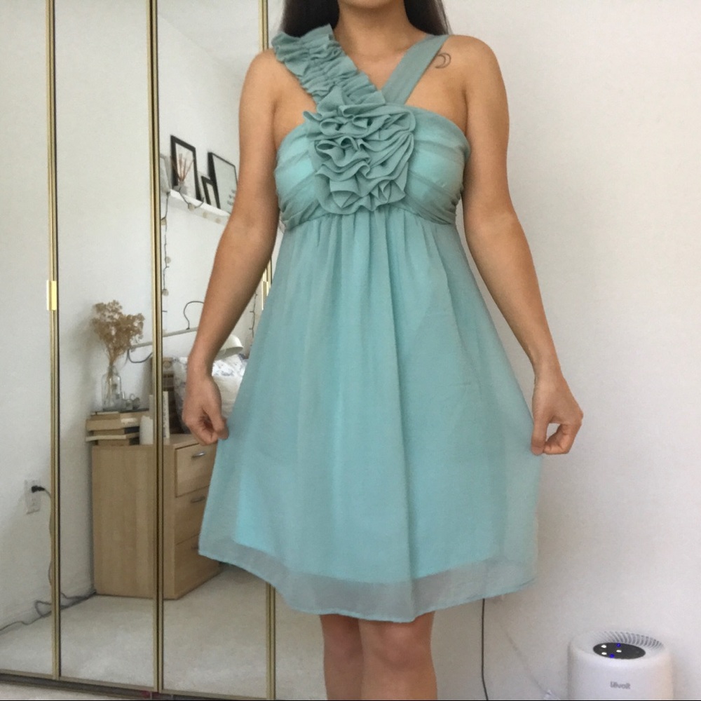 Urban Outfitters vintage teal dress